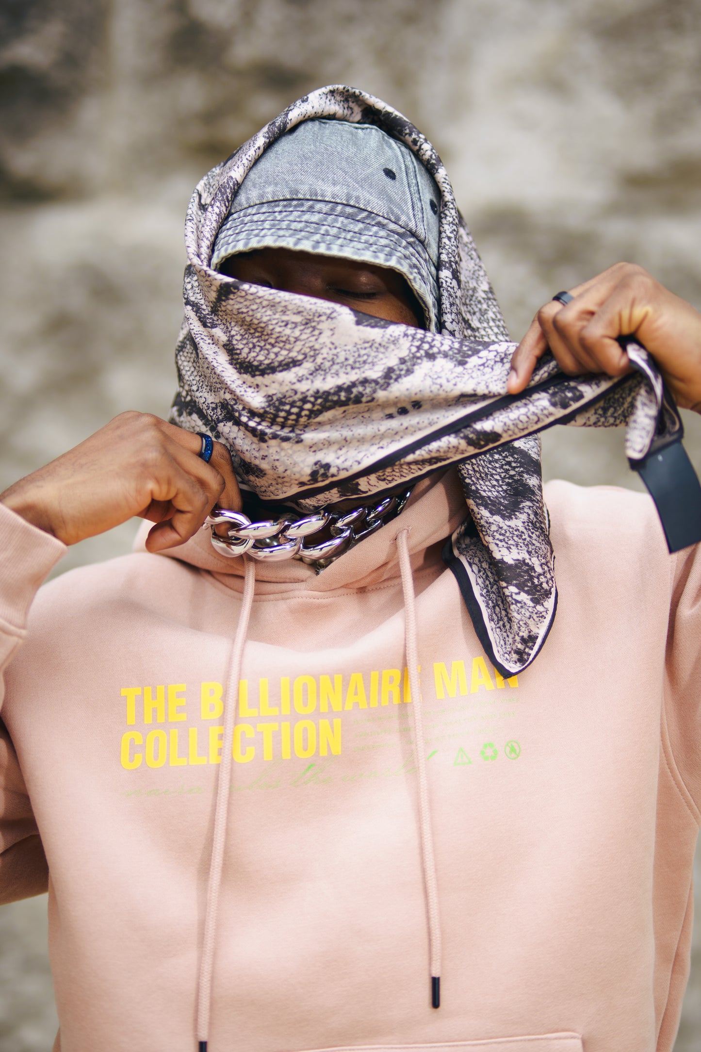 TBMC Hoodie - Greyish Pink